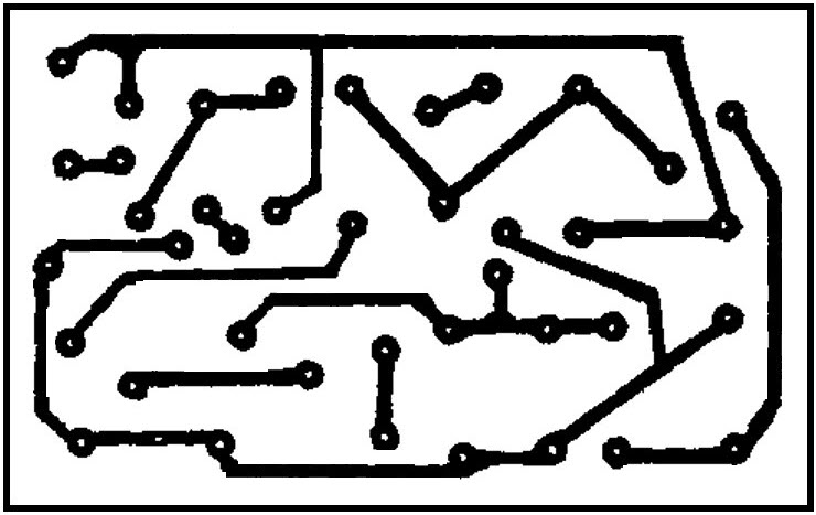 شکل 6 نقشه مدار چاپی شکل های 4 و 5