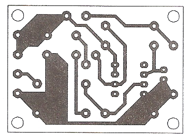 نقشه مدار چاپی (PCB) پروژه رگولاتور با افت ولتاژ پایین