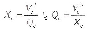 فرمول محاسبه مقدار مقاومت خازنی به شرط در دسترس بودن قدرت خازن