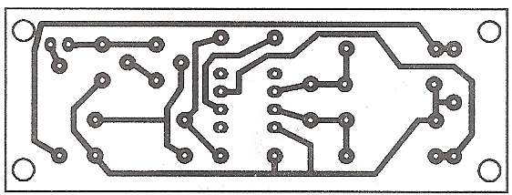 نقشه مدار چاپی برای مانیتور رگولاتور 78XX