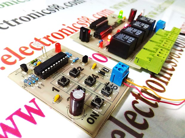 ساخت ریموت کنترل ساده مادون قرمز با میکروکنترلر AVR
