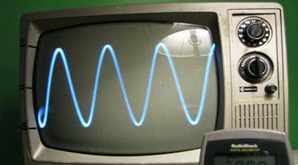 مدار تبدیل کننده تلویزیون به اسیلوسکوپ