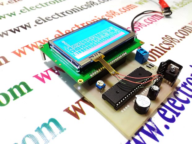 ساخت ماشین حساب مهندسی تاچ اسکرین با LCD گرافیکی و AVR