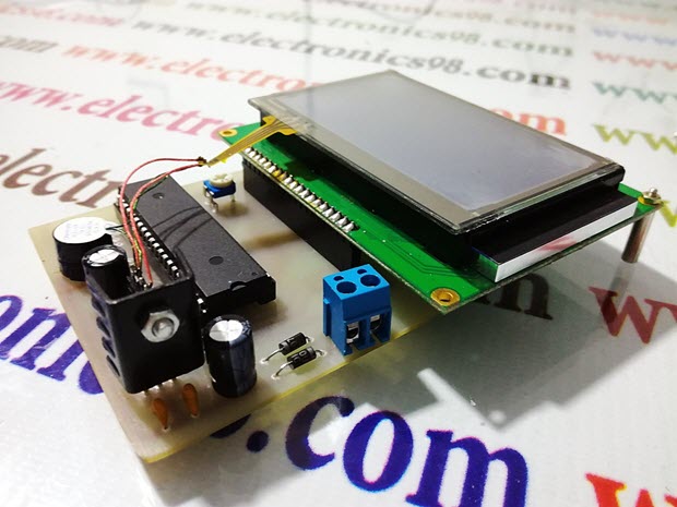 ساخت ماشین حساب مهندسی تاچ اسکرین با LCD گرافیکی و AVR