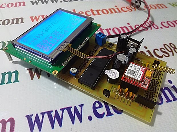 ساخت موبایل لمسی ساده با میکروکنترلر AVR و ماژول SIM900