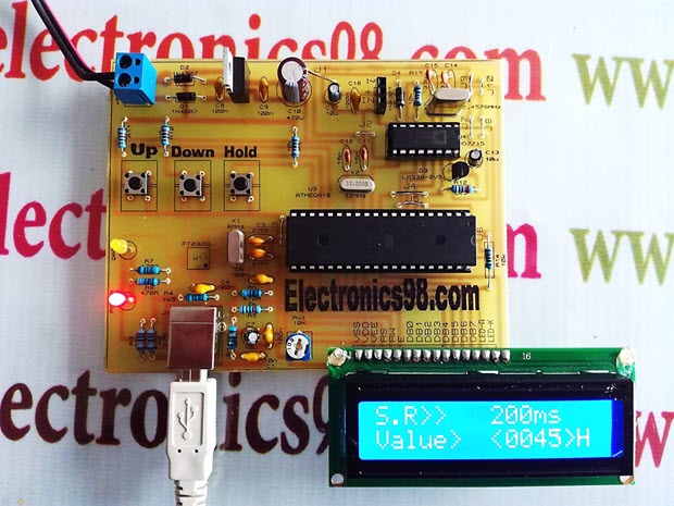 دانلود پروژه ساخت دیتا لاگر USB با میکروکنترلر AVR