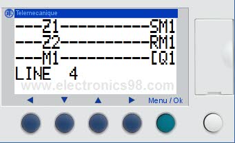 استفاده از رله های کمکی [SM و RM] جهت روشن خاموش کردن یک خروجی (Zelio)
