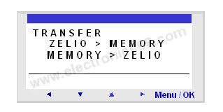 نحوه انتقال برنامه از PC به ماژول در حالت Zelio entry